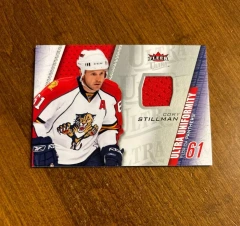 2009-10 Fleer Ultra Uniformity Jersey #UU-CS Cory Stillman Florida Panthers
